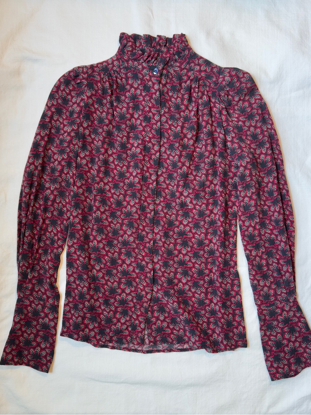 Isabel Marant Silk Lamia Blouse Top *excellent condition* sz 34 / XS / S